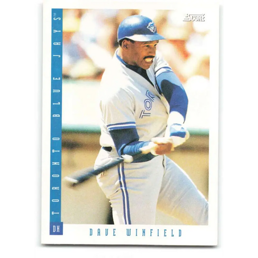 1993 Score #620 Dave Winfield NM-MT Toronto Blue Jays Baseball Card Image 1