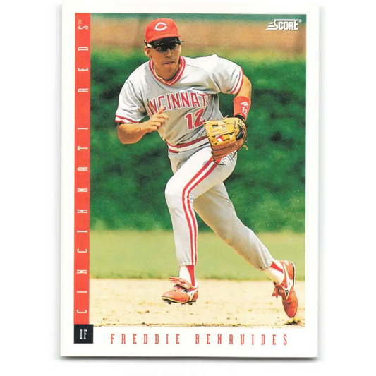 1993 Score #627 Freddie Benavides NM-MT Cincinnati Reds Baseball Card Image 1