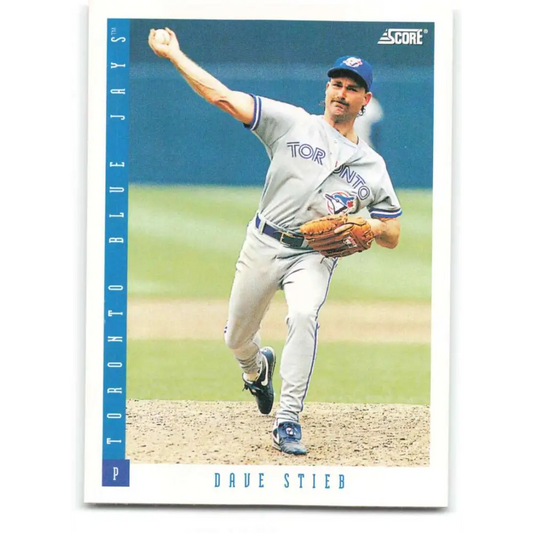 1993 Score #630 Dave Stieb NM-MT Toronto Blue Jays Baseball Card Image 1