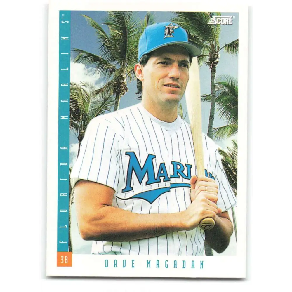 1993 Score #631 Dave Magadan NM-MT Florida Marlins Baseball Card Image 1