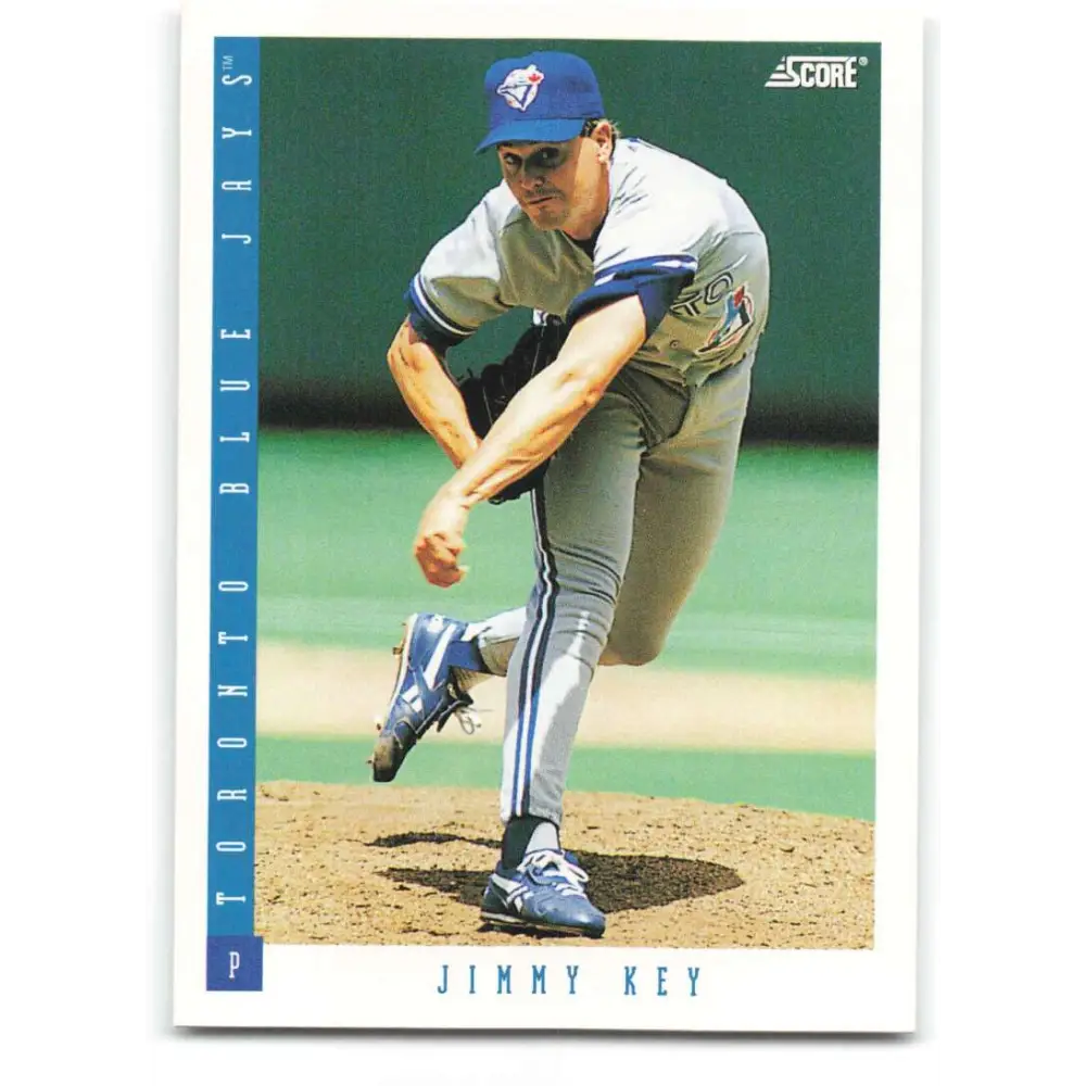 1993 Score #639 Jimmy Key NM-MT Toronto Blue Jays Baseball Card Image 1