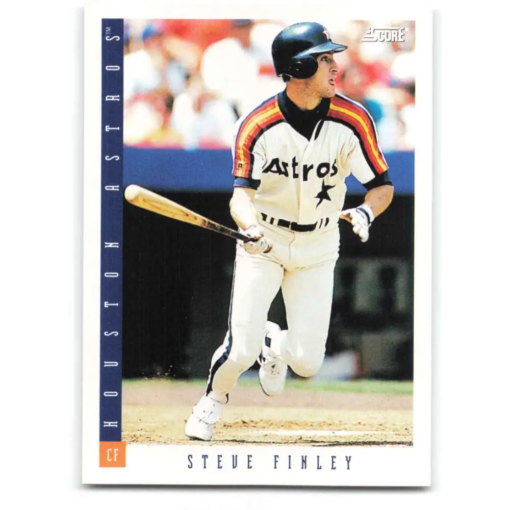 1993 Score #65 Steve Finley NM-MT Houston Astros Baseball Card Image 1