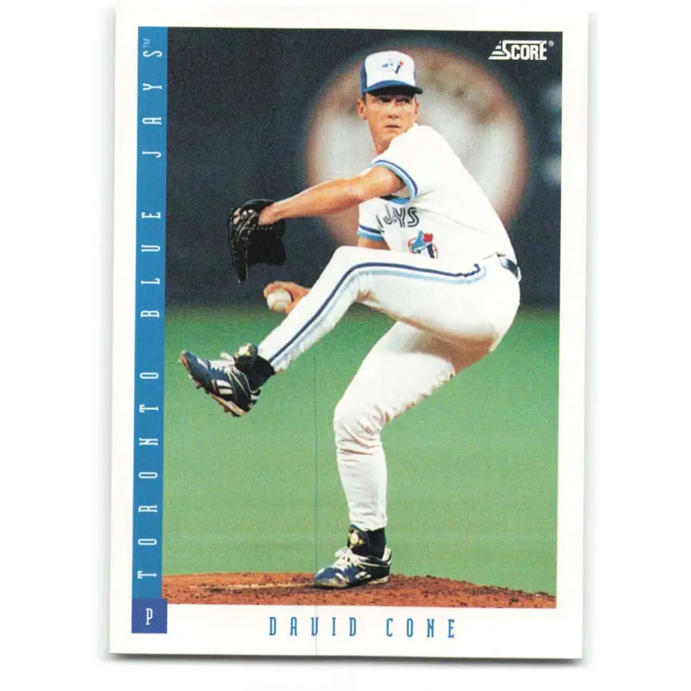 1993 Score #654 David Cone NM-MT Toronto Blue Jays Baseball Card Image 1