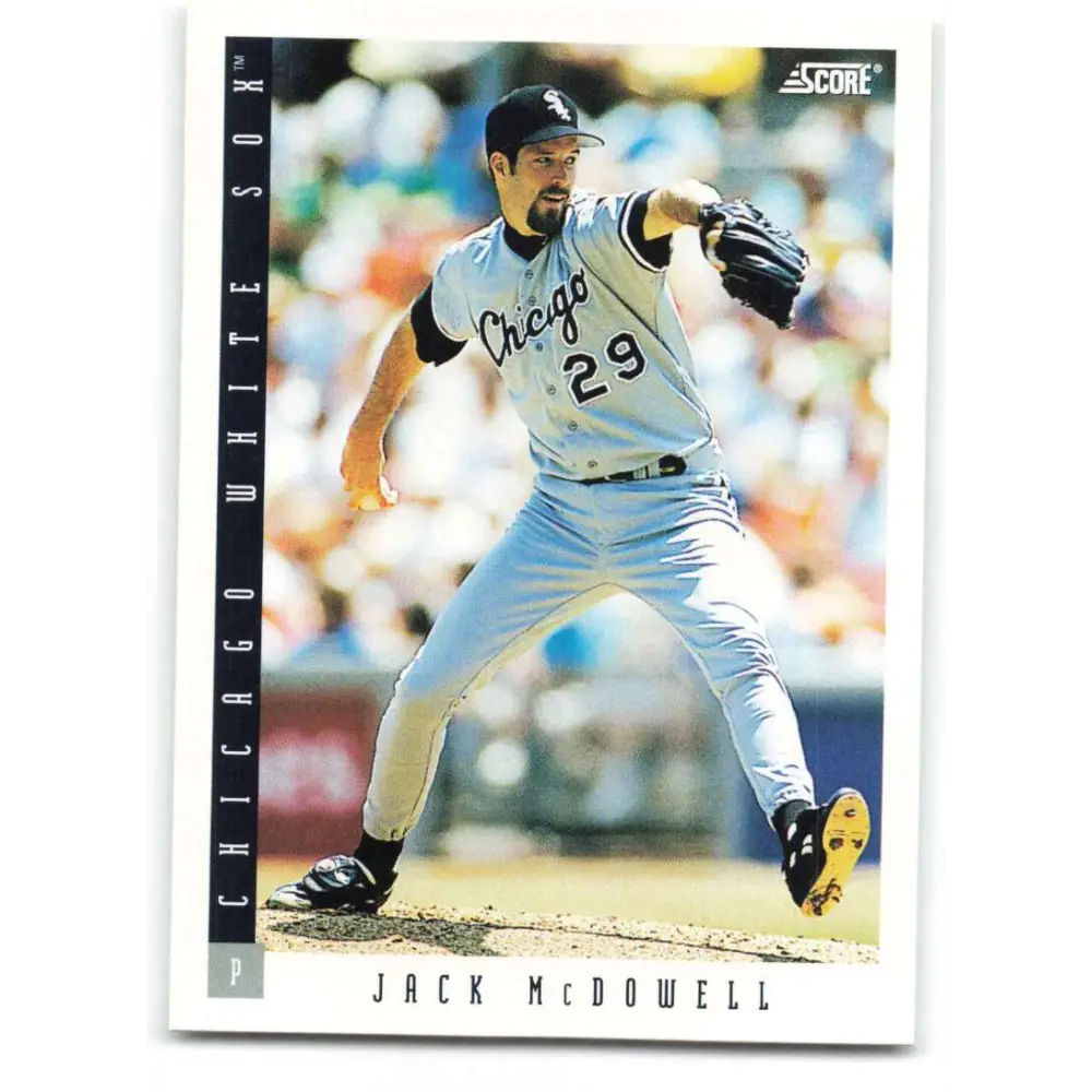 1993 Score #70 Jack McDowell NM-MT Chicago White Sox Baseball Card Image 1