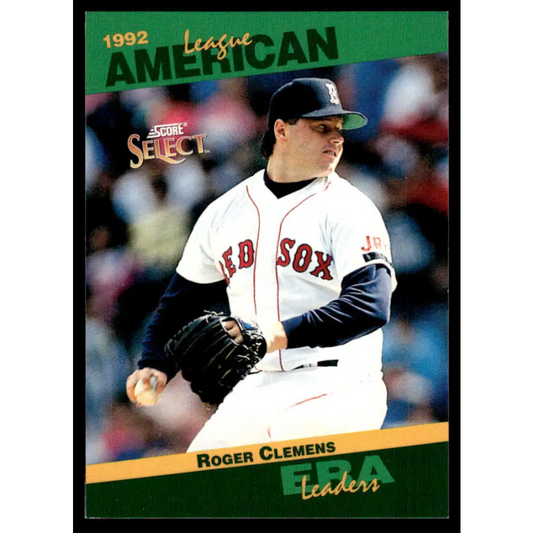 1993 Score #79 Roger Clemens EX/NM Boston Red Sox Baseball Card Image 1
