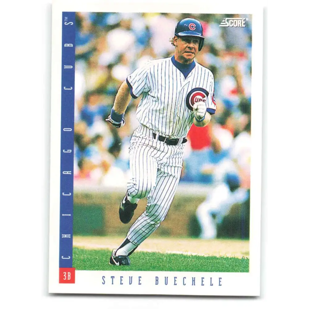 1993 Score #97 Steve Buechele NM-MT Chicago Cubs Baseball Card Image 1