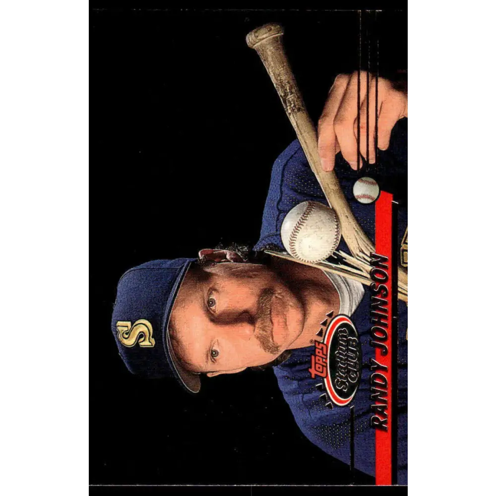 1993 Stadium Club #501 Randy Johnson NM-MT Seattle Mariners Baseball Card Image 1