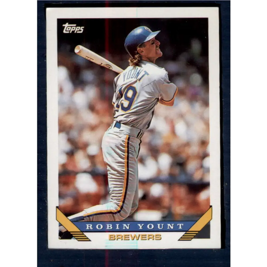 1993 Topps #1 Robin Yount NM-MT Milwaukee Brewers Baseball Card  Image 1