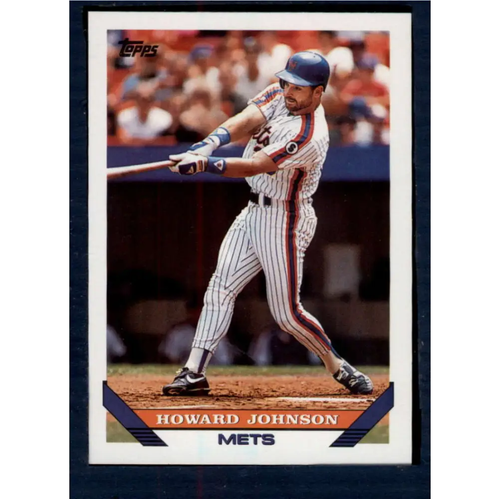 1993 Topps #106 Howard Johnson NM-MT New York Mets Baseball Card  Image 1