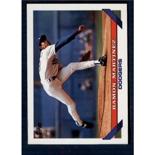 1993 Topps #120 Ramon Martinez NM-MT Los Angeles Dodgers Baseball Card  Image 1