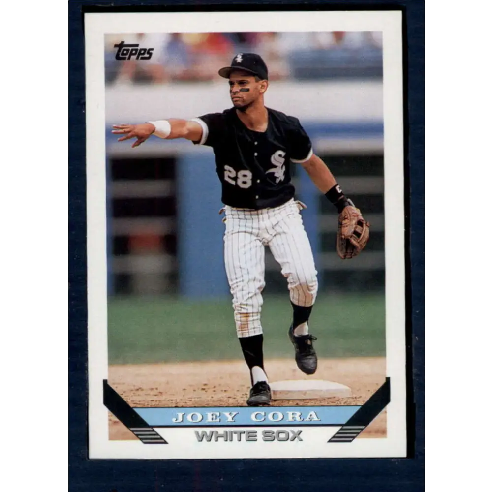 1993 Topps #122 Joey Cora NM-MT Chicago White Sox Baseball Card  Image 1