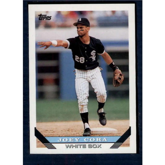1993 Topps #122 Joey Cora NM-MT Chicago White Sox Baseball Card  Image 1