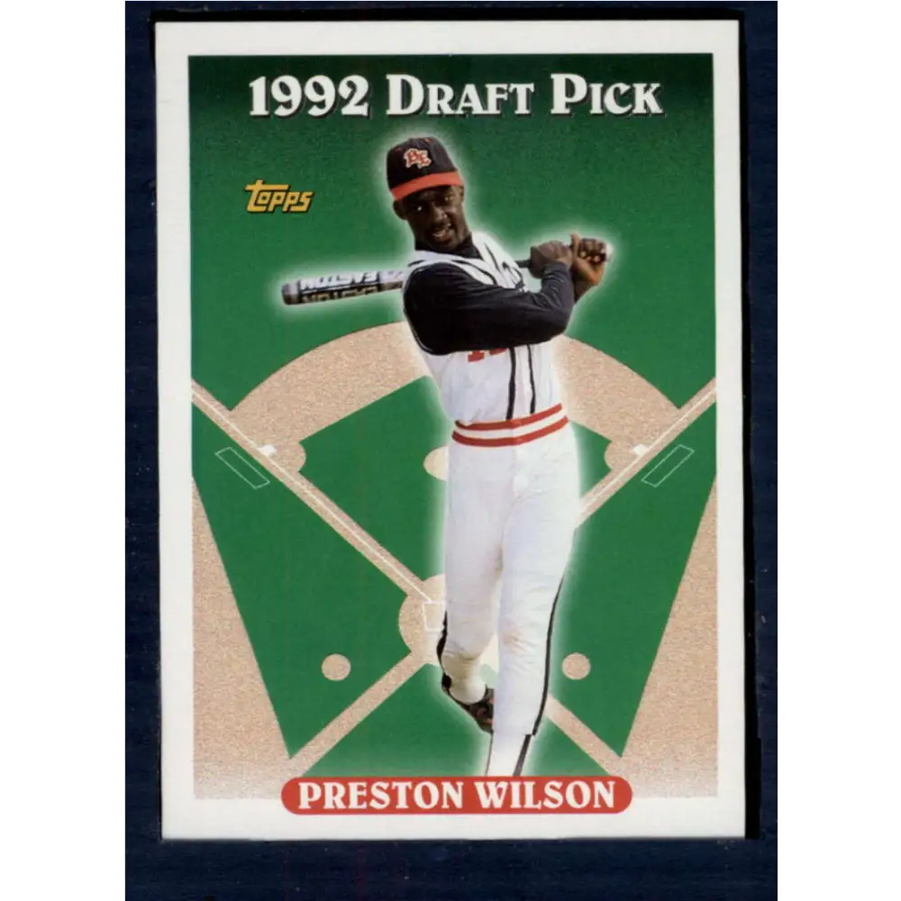 1993 Topps #132 Preston Wilson NM-MT RC Rookie New York Mets Baseball Card  Image 1