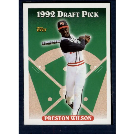 1993 Topps #132 Preston Wilson NM-MT RC Rookie New York Mets Baseball Card  Image 1