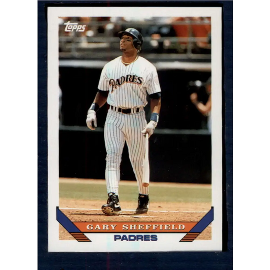 1993 Topps #140 Gary Sheffield NM-MT San Diego Padres Baseball Card  Image 1