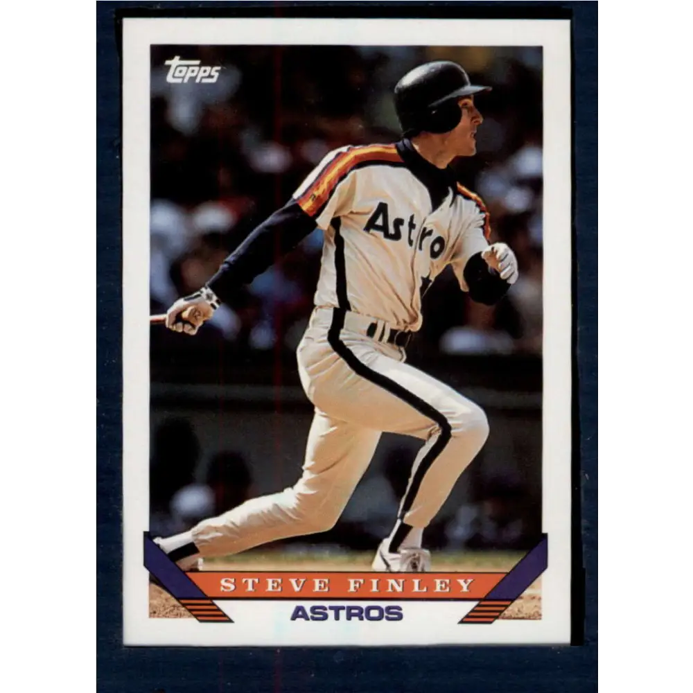 1993 Topps #148 Steve Finley NM-MT Houston Astros Baseball Card  Image 1