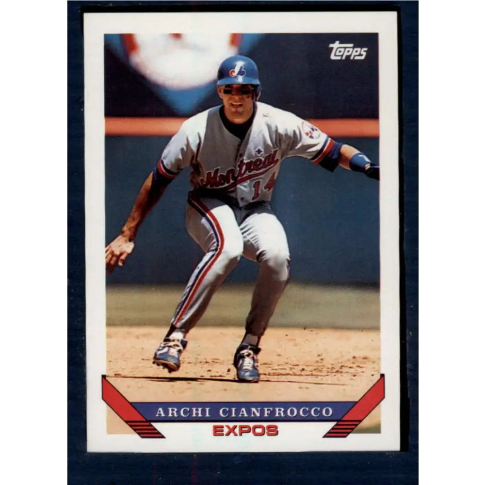 1993 Topps #151 Archi Cianfrocco NM-MT Montreal Expos Baseball Card  Image 1
