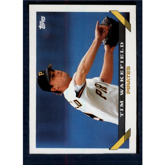 1993 Topps #163 Tim Wakefield NM-MT Pittsburgh Pirates Baseball Card  Image 1