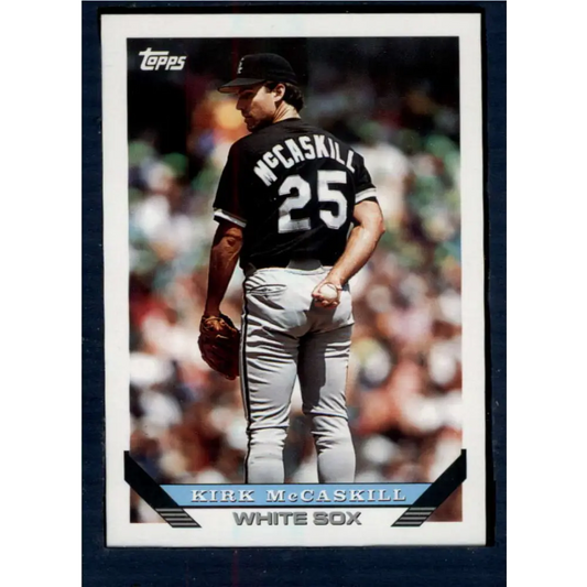 1993 Topps #175 Kirk McCaskill NM-MT Chicago White Sox Baseball Card  Image 1