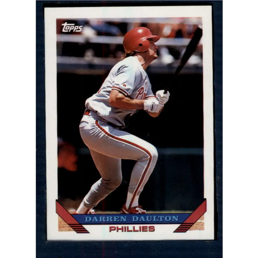 1993 Topps #180 Darren Daulton NM-MT Philadelphia Phillies Baseball Card  Image 1