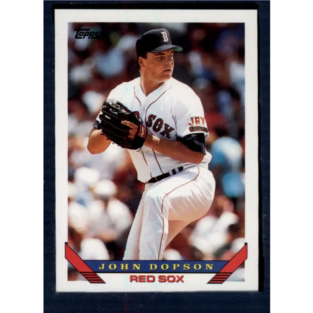 1993 Topps #187 John Dopson NM-MT Boston Red Sox Baseball Card  Image 1
