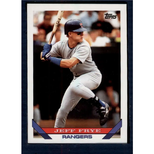 1993 Topps #197 Jeff Frye NM-MT Texas Rangers Baseball Card  Image 1