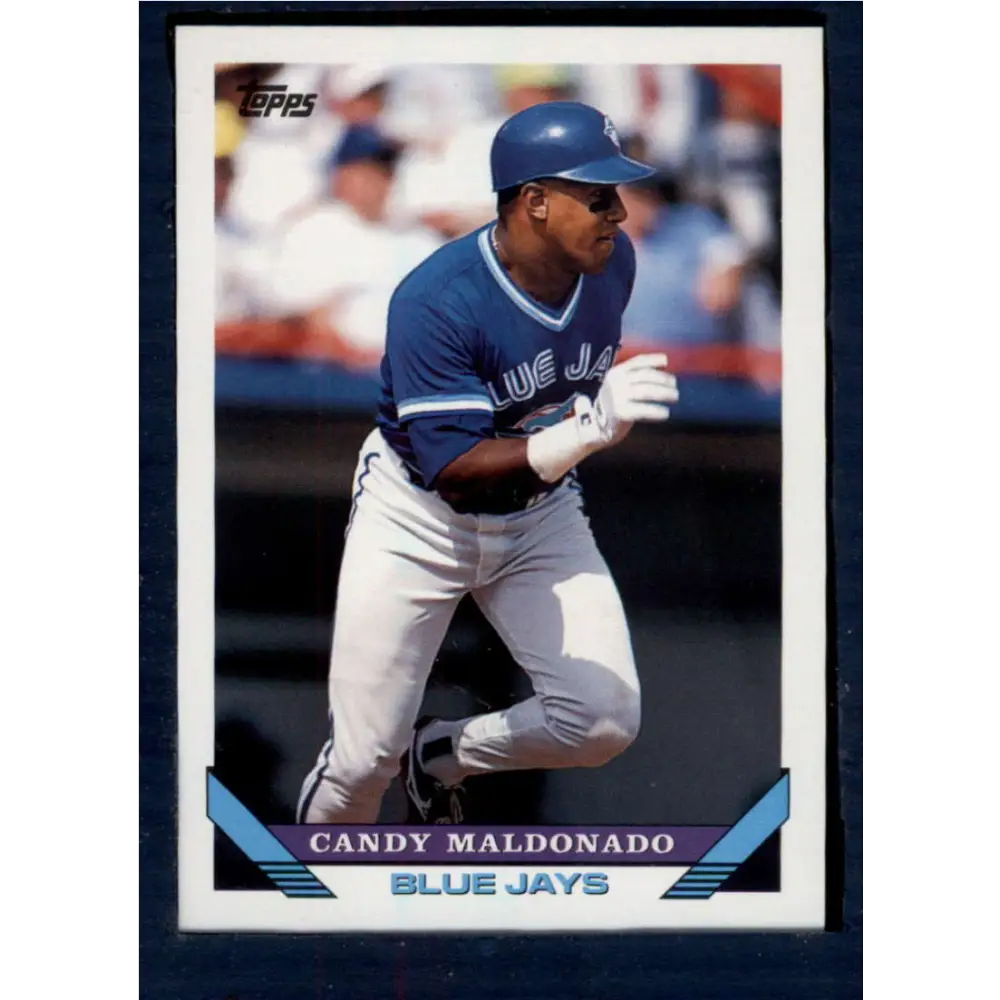 1993 Topps #213 Candy Maldonado NM-MT Toronto Blue Jays Baseball Card  Image 1