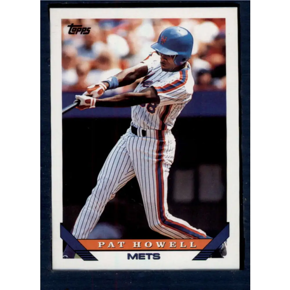 1993 Topps #215 Pat Howell NM-MT New York Mets Baseball Card  Image 1