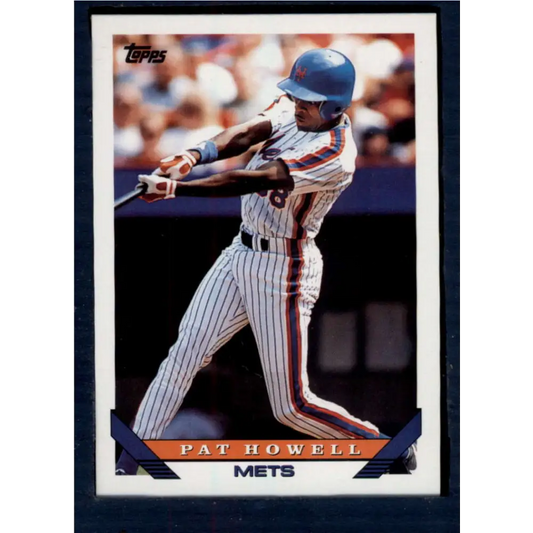 1993 Topps #215 Pat Howell NM-MT New York Mets Baseball Card  Image 1