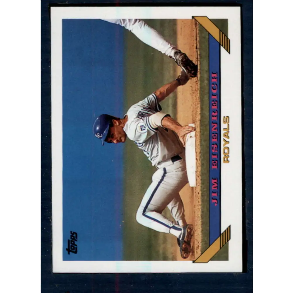 1993 Topps #22 Jim Eisenreich NM-MT Kansas City Royals Baseball Card  Image 1