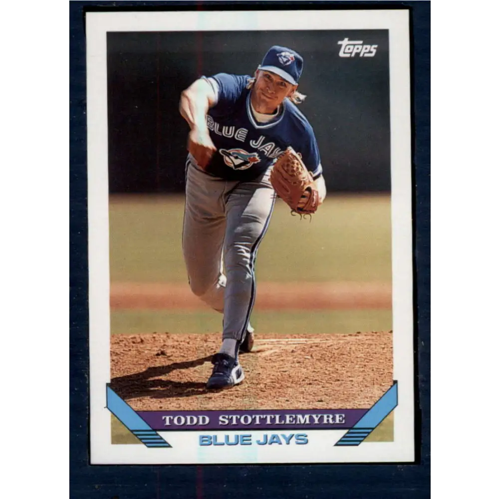 1993 Topps #23 Todd Stottlemyre NM-MT Toronto Blue Jays Baseball Card  Image 1