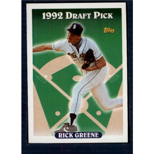 1993 Topps #233 Rick Greene NM-MT Detroit Tigers Baseball Card  Image 1