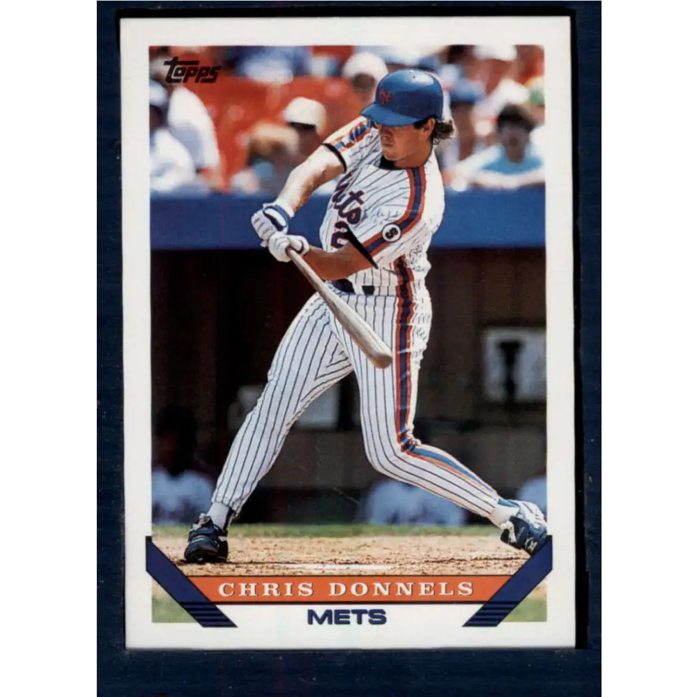 1993 Topps #238 Chris Donnels NM-MT New York Mets Baseball Card  Image 1