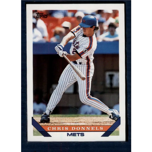 1993 Topps #238 Chris Donnels NM-MT New York Mets Baseball Card  Image 1