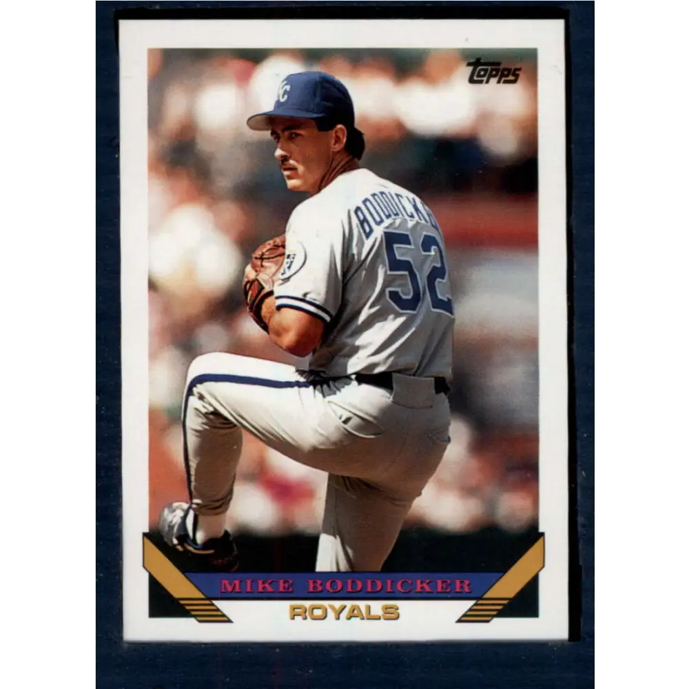 1993 Topps #239 Mike Boddicker NM-MT Kansas City Royals Baseball Card  Image 1