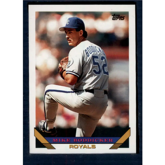1993 Topps #239 Mike Boddicker NM-MT Kansas City Royals Baseball Card  Image 1