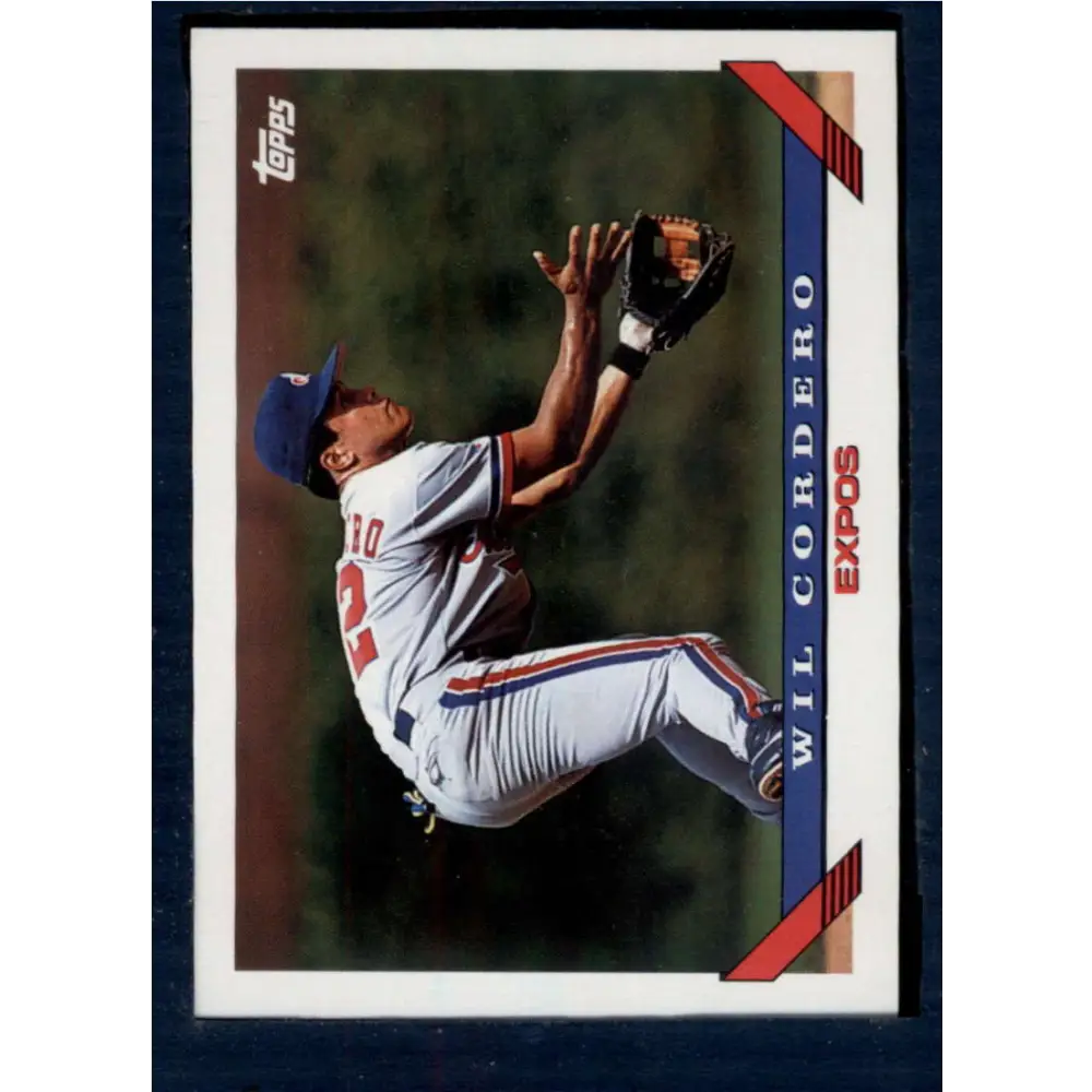1993 Topps #256 Wil Cordero NM-MT Montreal Expos Baseball Card  Image 1