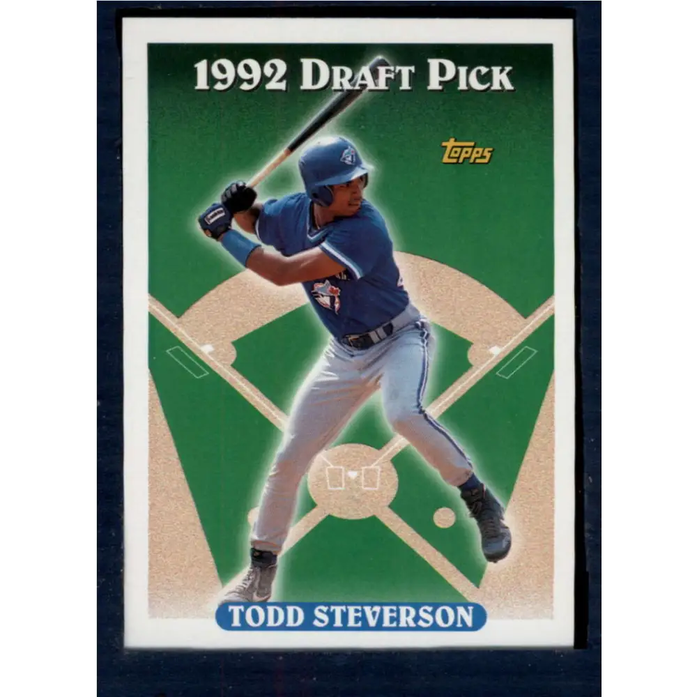 1993 Topps #269 Todd Steverson NM-MT RC Rookie Toronto Blue Jays Baseball Card  Image 1
