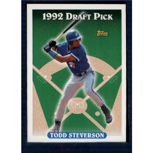 1993 Topps #269 Todd Steverson NM-MT RC Rookie Toronto Blue Jays Baseball Card  Image 1