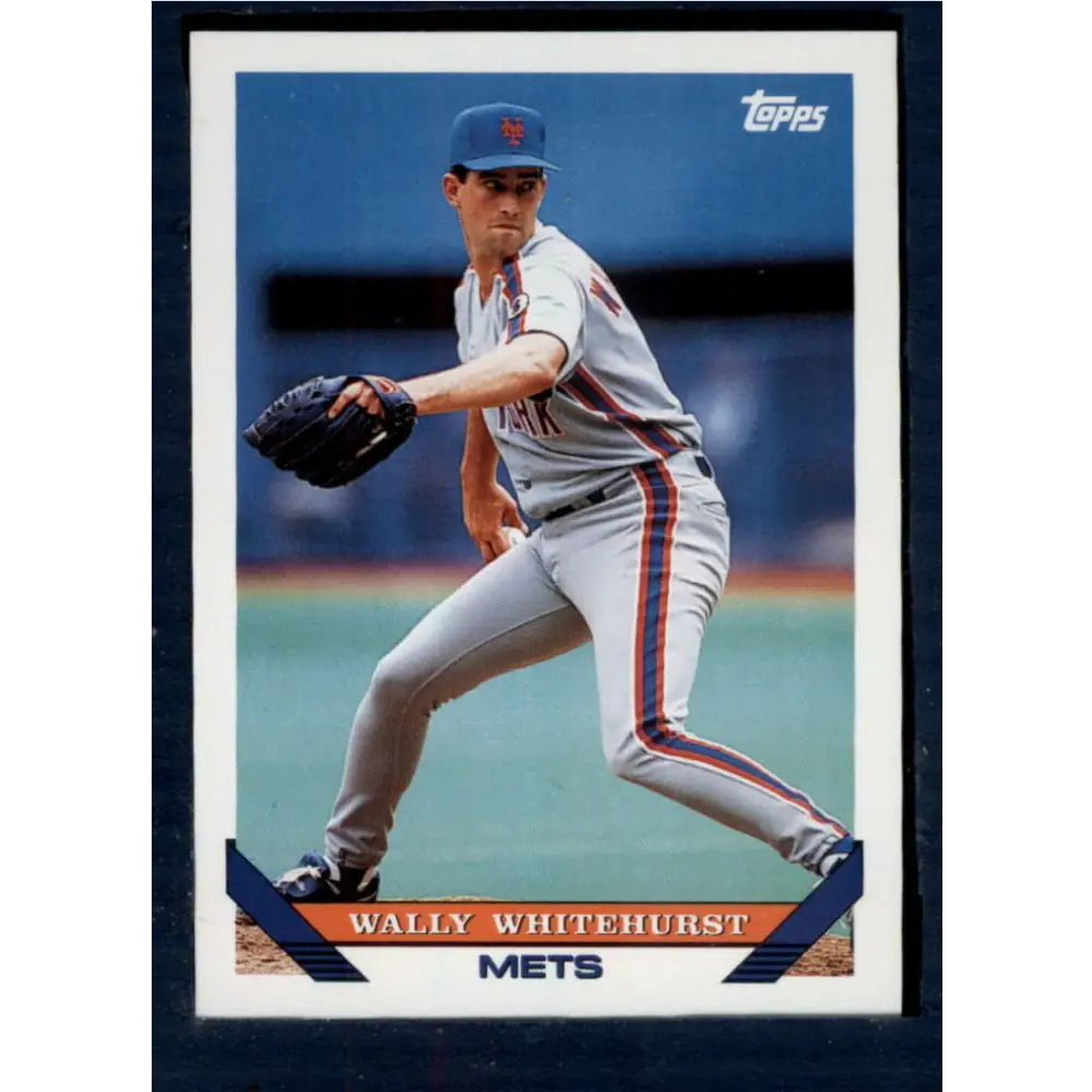 1993 Topps #271 Wally Whitehurst NM-MT New York Mets Baseball Card  Image 1
