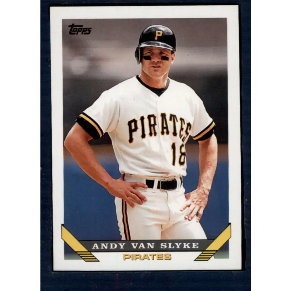 1993 Topps #275 Andy Van Slyke NM-MT Pittsburgh Pirates Baseball Card  Image 1