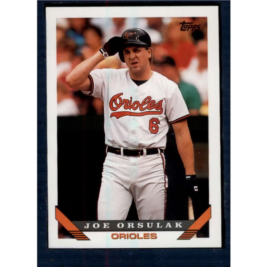 1993 Topps #28 Joe Orsulak NM-MT Baltimore Orioles Baseball Card  Image 1
