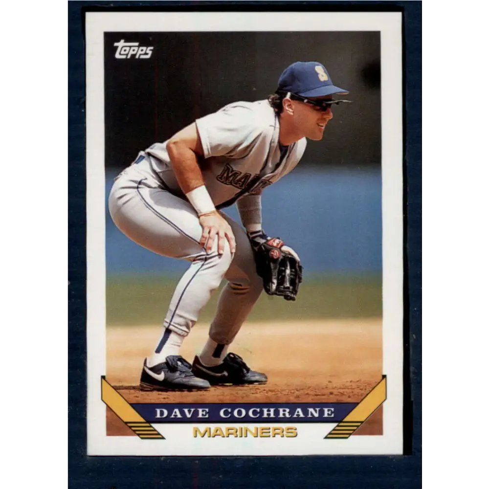 1993 Topps #288 Dave Cochrane NM-MT Seattle Mariners Baseball Card  Image 1