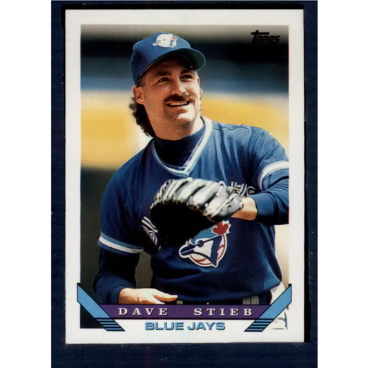 1993 Topps #295 Dave Stieb NM-MT Toronto Blue Jays Baseball Card  Image 1