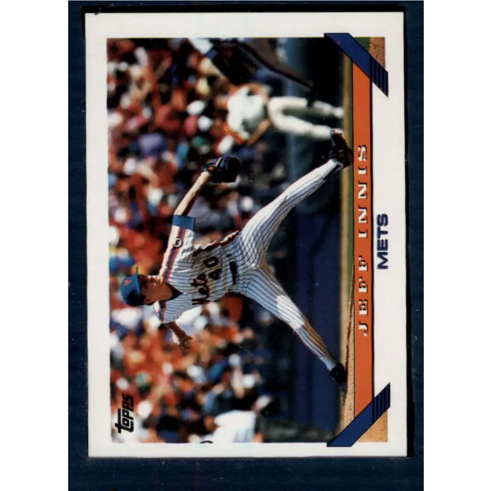 1993 Topps #297 Jeff Innis NM-MT New York Mets Baseball Card  Image 1