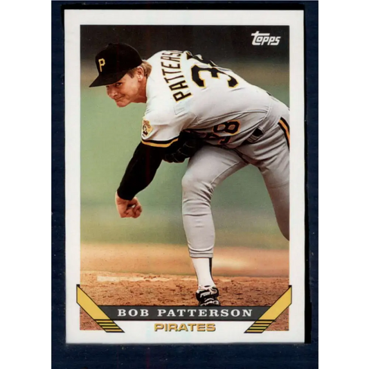1993 Topps #299 Bob Patterson NM-MT Pittsburgh Pirates Baseball Card  Image 1