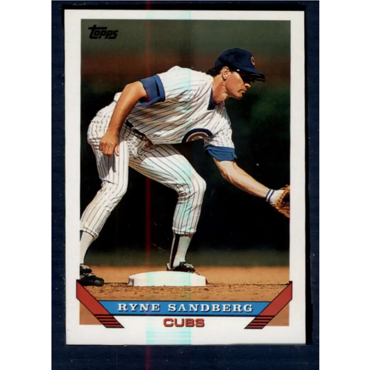 1993 Topps #3 Ryne Sandberg NM-MT Chicago Cubs Baseball Card  Image 1