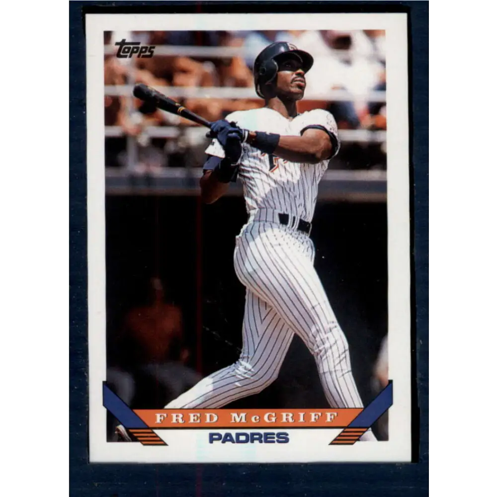 1993 Topps #30 Fred McGriff NM-MT San Diego Padres Baseball Card  Image 1