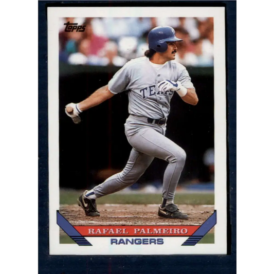 1993 Topps #305 Rafael Palmeiro NM-MT Texas Rangers Baseball Card  Image 1
