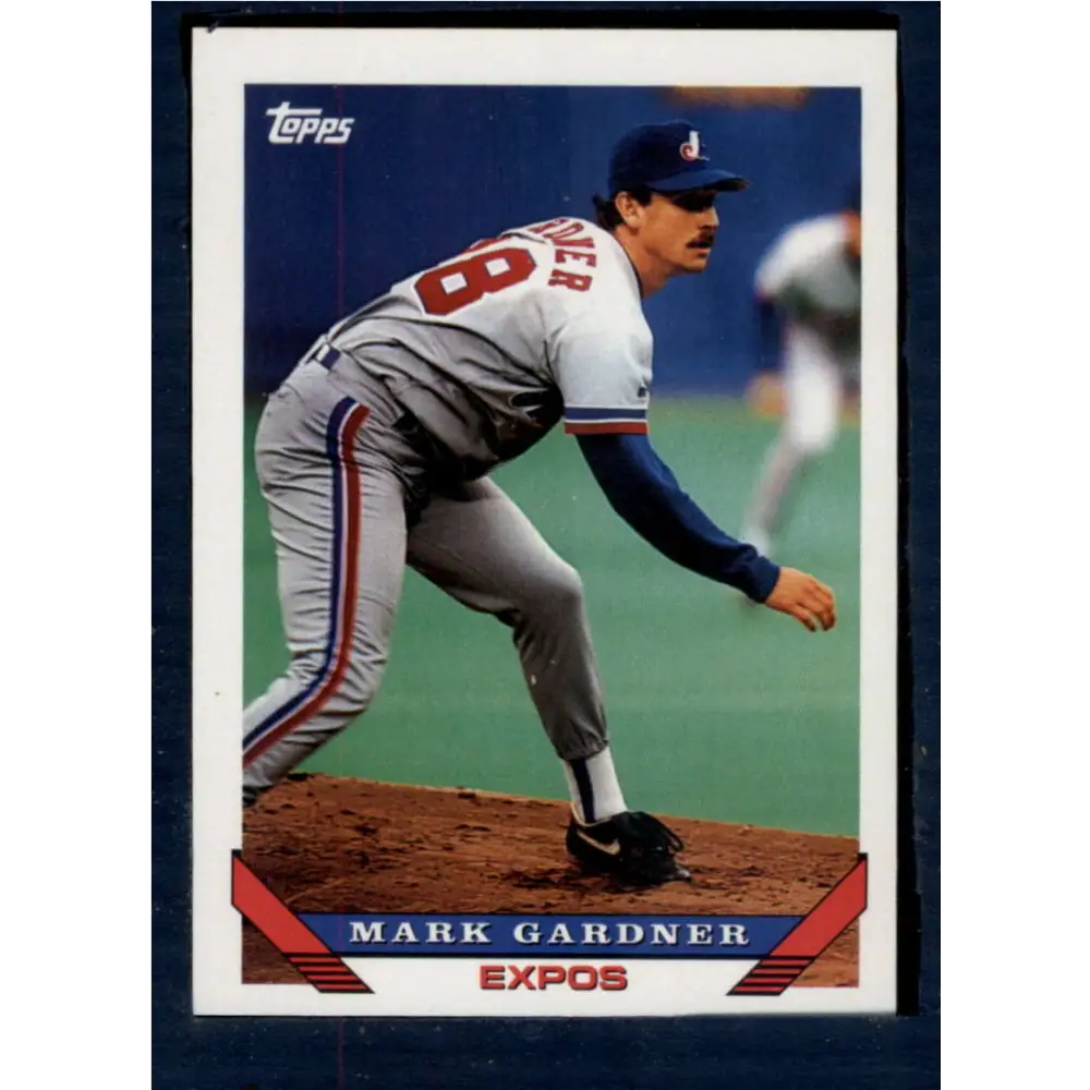 1993 Topps #314 Mark Gardner NM-MT Montreal Expos Baseball Card  Image 1